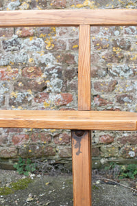 19th Century Pitch Pine Methodist Church Pew Bench from Woodford Chapel, Cornwall