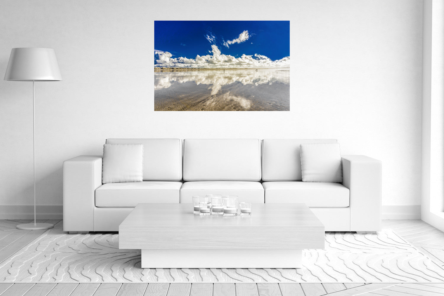 Saunton Sands Print - reflection is beauty. 