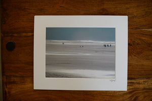 Woolacombe Days - 10x8" Mounted Image