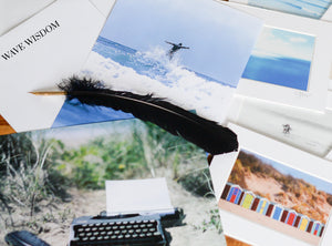 A Wave Wisdom Letter - A written bespoke letter accompanied by artwork
